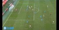 真没带射门靴啊！上半场补时阶段，向余望门前再次打高错失良机