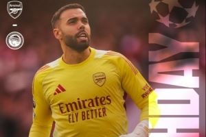 阿森纳发布海报预热欧冠对奥林匹亚科斯，拉亚担纲主角