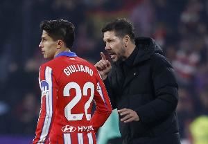 上赛季以来马竞助攻榜：小西蒙尼12助居首，阿尔瓦雷斯11助次席